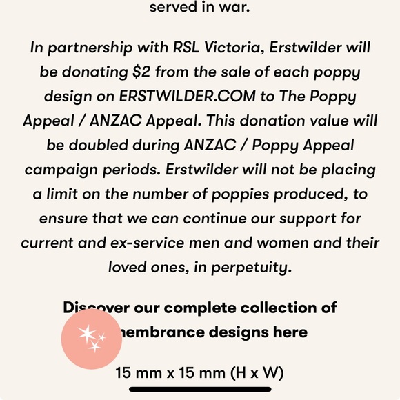 New in Box Erstwilder Set Necklace AND matching earrings🪻💜 Poppy Field - Picture 7 of 8